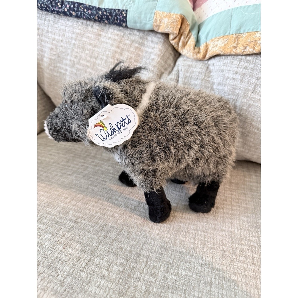 Wishpets Javier The Javelina Plush From 2006 Wild Boar NWT
